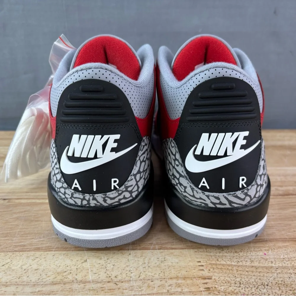 Nike Air Jordan 3 RETRO SE CK5692 600 Fire Red Men’s Size 9.5 - Picture 4 of 7